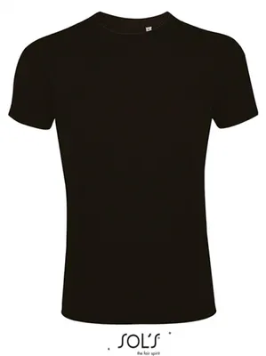 Image de SOLs 00580 | Imperial Fit T-Shirt Hommes - Couleur : Deep Black - Taille : M