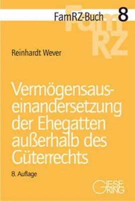 Image de Vermögensauseinandersetzung der Ehegatten außerhalb des Güterrechts
