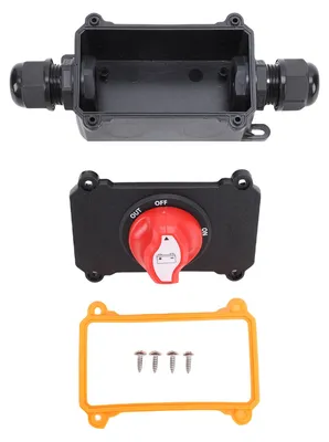 Produktbild von Batterie-Trennschalter, 150 A, IP66, wasserdicht, drehbar, für Auto, Wohnmobil, Boot