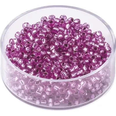 Produktbild von KNORR PRANDELL 213105027 Böhmische Rocailles Ø 25 mm Glas erika