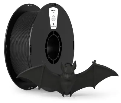Zdjęcie produktu dla Filament do drukarki 3D 1,75 mm, szpula 1 kg, żaroodporny, czarny kolor, do drukarek FDM