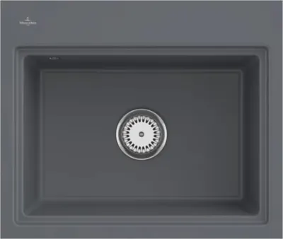Produktbild von Villeroy & Boch Keramikspüle 33661Fi4, Subway Style 60 S Flat Flächenbündige Spüle - inkl.
