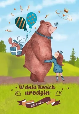 Immagine prodotto di Biglietto di auguri "Buon compleanno, orsacchiotto" - Trend