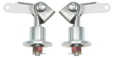 Image de Kit de volant, construction robuste, adapté aux modèles de karting, argent