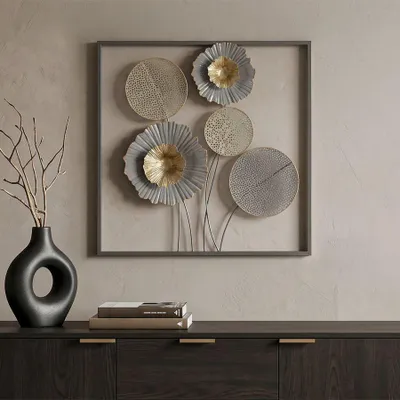 Immagine prodotto di Mauro Ferretti decorazione da parete Sqity 50x3,8x50 cm multicolore