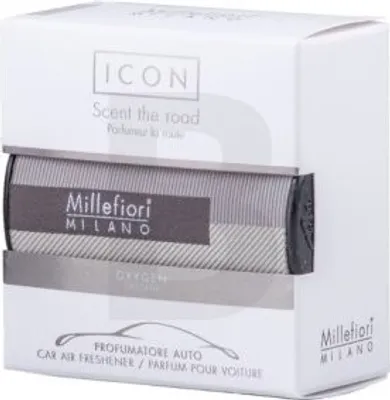 Zdjęcie produktu dla Millefiori Milano Icon Car Air Freshener Oxygen Textil Geometric