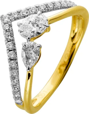 Produktbild von Diamant Ring 0.75ct Gold 585 14K Lab Grown Diamanten 20