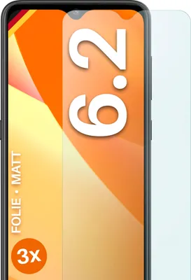 Produktbild von moex® 3x Schutzfolie kompatibel mit Nokia 6.2 - Displayschutzfolie Anti Reflex Folie, Matt
