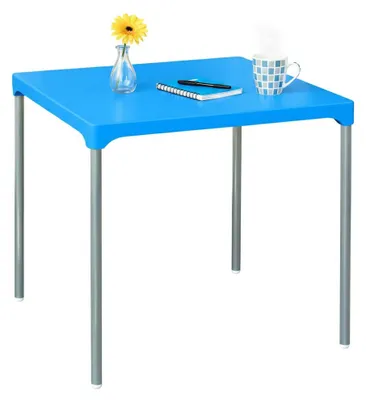 Produktbild von Brownstown - Outdoor Tisch, 75x75x72h cm, Blau, 4 Plätze  Italy