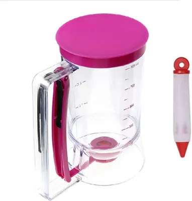 Produktbild von Perfekter Pfannkuchen-Cupcake-Teigspender – perfektes Backwerkzeug für Cupcakes, Waffeln, Muffin-Mix, Crêpes, Kuchen oder andere n.