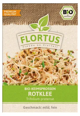 Produktbild von Keimsprossen Rotklee |  Keimsprossen von FLORTUS