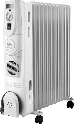 Produktbild von Fakir RF 11 Turbo, Öl-Heizlüfter, Öl, Drinnen, Flur, Silber, Weiß, Drehregler