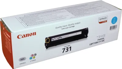 Produktbild von Canon 731, 1500 Seiten, Cyan, 1 Stück(e)