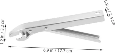 Imagen del producto de Organizador para estantes de cocina, alfombrilla antideslizante, versátil, color blanco