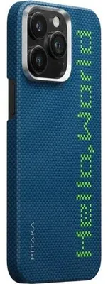 Immagine prodotto di Etui Pitaka Tessuto tattile, aramide, per iPhone'a 16 Pro Max, MagSafe