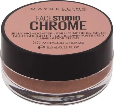Obrázek produktu pro FaceStudio rozjasňovač Chrome pro ženy 9,5 - 30 Metallic Bronze - Maybelline