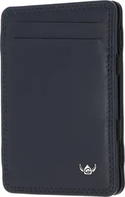 Produktbild von Golden Head Leder Kartenhalter Polo RFID Protect Wunder-Börse 4044 Marineblau dunkelblau