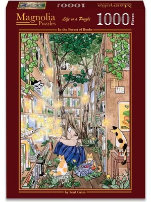 Obrázok produktu pre MAGNOLIA Puzzle "Les kníh", 1000 dielikov