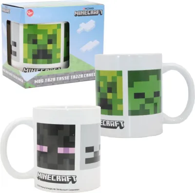 Produktbild von Storline Minecraft Ceramic In Gift Box 325ml Tasse Durchsichtig  Durchsichtig One Size