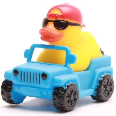 Produktbild von Badeente Jeep Vinyl 9 cm