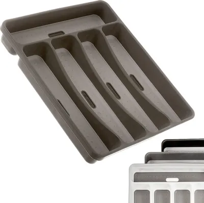 Immagine prodotto di Vassoio portaposate in plastica Kozina 28,5 x 5 x 32,5 cm
