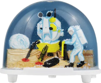 Produktbild von Schneekugel Schüttelkugel Astronaut Mondlandung Raumschiff Schneegestöber