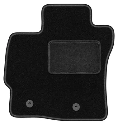 Image de Tapis conducteur en moquette pour Toyota Verso FL 2013-2019 (monospace) – 1 pièce, noir, sur mesure – Wielganizator LUX
