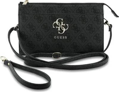 Image de Pochette universelle / étui  21 x 13,5 x 3,5 cm, pochette pour téléphone Guess, noir