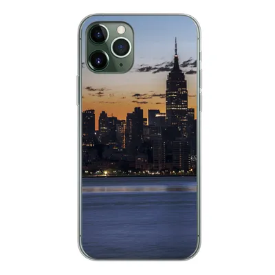 Produktbild von MuchoWow® Handyhülle Schutzhülle Hülle für iPhone 11 Pro New York - Skyline - Amerika Silikon Softcase Handy Hülle - Handy