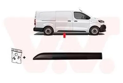 Produktbild von VAN WEZEL Zierleiste für die Tür Rechts Leiste für OPEL Vivaro C Kastenwagen (K0) 3892426