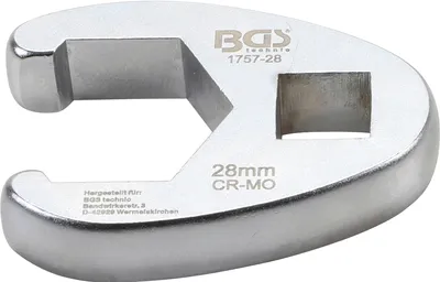 Produktbild von BGS 1757-28 28 mm Hahnenfuss-Schlüssel, 12,5 (1/2)
