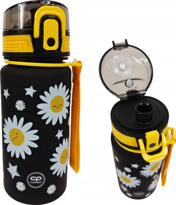 Zdjęcie produktu dla Bidon Coolpack Brisk Mini Daisy Black 400 ml