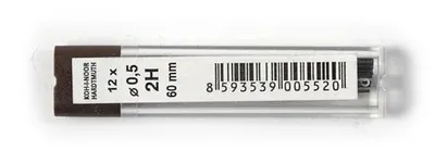 Obrázok produktu pre Tuhy do mikrotužek KOH-i-NOOR - 0,5 mm / 2H