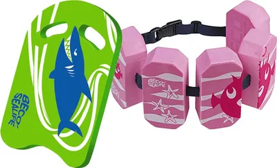 Obrázok produktu pre Beco Sealife Kick Board Shark s plaveckým pásom – ružová