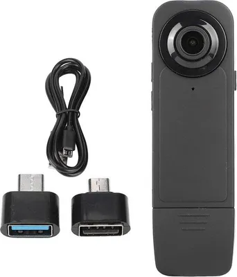 Obrázok produktu pre Malá HD kamera na telo, 32 GB, 6 hodín výdrže batérie, čierna