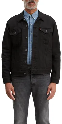 Produktbild von Levi's Herren The Trucker Jacke,Dark Horse,L