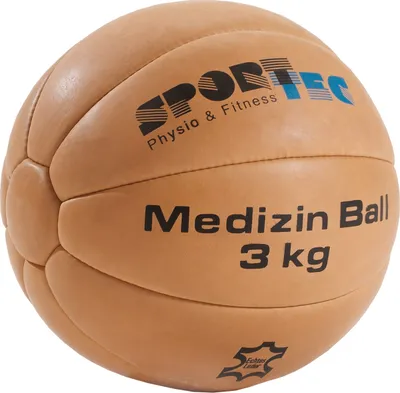 Produktbild von Medizinball aus Leder, ø 26 cm, 3 kg