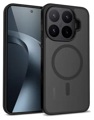 Produktbild von Crong Hybrid Matte Magnetic - Xiaomi 17T MagSafe Hülle (schwarz)