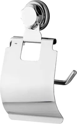 Produktbild von Toiletbrillehalter, Dübelhalter, Tragfähigkeit bis 3 kg, korrosionsbeständig verchromtes Eisen, 14,8 x 3,3 x Höhe 22,5 cm