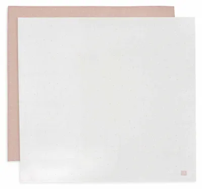 Produktbild von Mullwindeln 115x115cm Twinkling - Wild Rose - 2 Stück