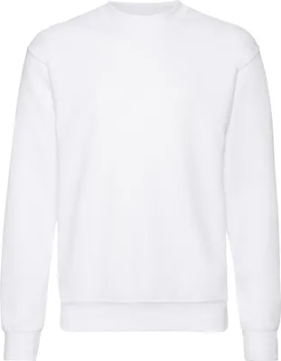Obrázok produktu pre Fruit of the Loom 62-202-0 | Classic Set-in Sweatshirt | Pulóver - Farbe: Bílá - Größe: L
