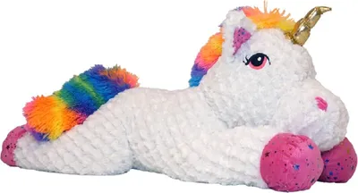 Zdjęcie produktu dla Przytulanka jednorożec JollyPlush - puszysty pluszowy przyjaciel, 76 cm wysokości