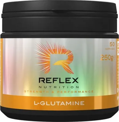 Produktbild von Reflex Nutrition L-Glutamine (250g) Standard - Aminosäuren - Glutamin