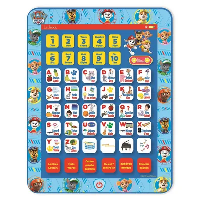 Produktbild von Paw Patrol zweisprachiges Lerntablett (EN / FR)