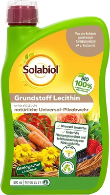 Produktbild von Solabiol Grundstoff Lecithin natürliche Pilzabwehr 800 ml