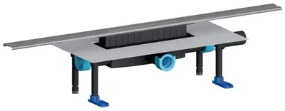 Zdjęcie produktu dla Zestaw odpływów podłogowych do kabiny prysznicowej Dallmer CeraFloor Pure Plan, DN 40, 90 cm