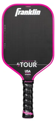 Obrázek produktu pro Pádlo na pickleball Franklin - FS Tour Dynasty Pink 14mm - Carbonfaser