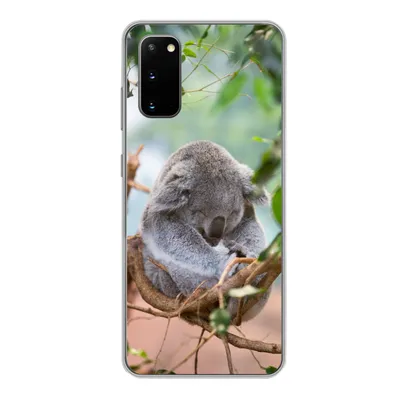 Produktbild von MuchoWow® Handyhülle Schutzhülle Hülle für Samsung Galaxy S20 Koala - Zweige - Kinder - Jungen - Mädchen Silikon Softcase Handy Hülle - Bild