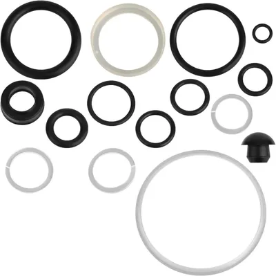 Zdjęcie produktu dla Zestaw naprawczy do podnośnika hydraulicznego 15 elementów, 3 tony, guma i nylon, do samochodu