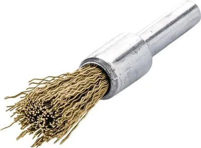 Produktbild von Rundbürste D.23mm Drahtstärke 0,20mm MS gewellt 18000min-¹ 10 LESSMANN